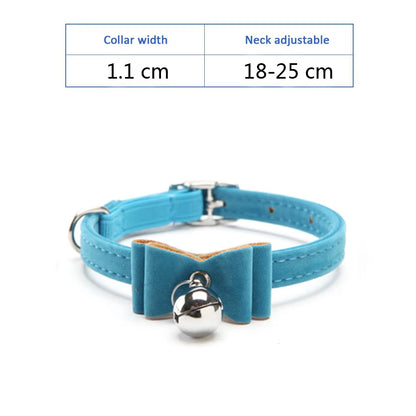 Cat Collar with Bell Collar for Cats Kitten Puppy Leash Collars for Cats Dog Chihuahua Pet Cat Collars Leashes Lead Pet Supplies