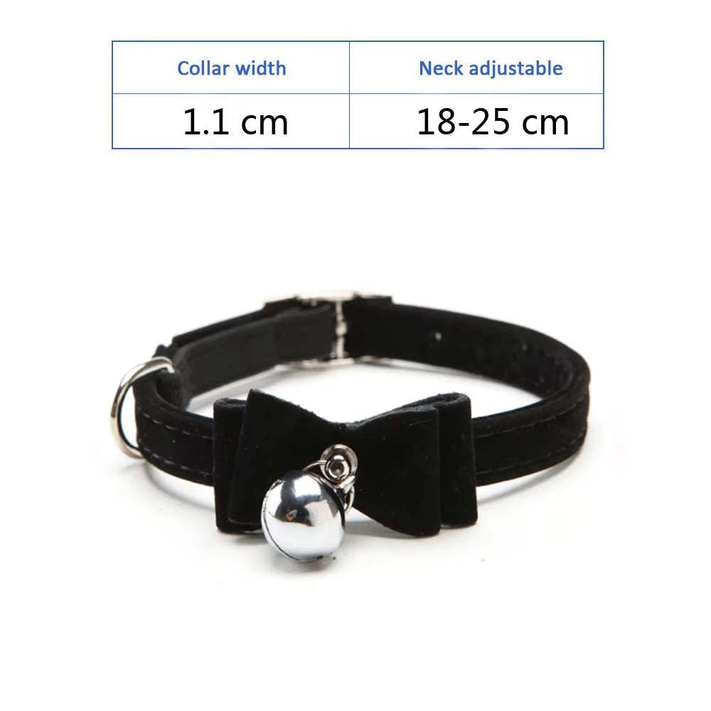 Cat Collar with Bell Collar for Cats Kitten Puppy Leash Collars for Cats Dog Chihuahua Pet Cat Collars Leashes Lead Pet Supplies