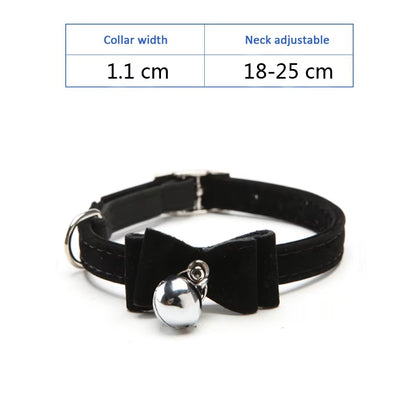 Cat Collar with Bell Collar for Cats Kitten Puppy Leash Collars for Cats Dog Chihuahua Pet Cat Collars Leashes Lead Pet Supplies